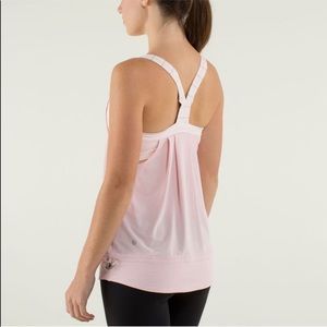Lululemon Rest Less Tank Workout-Pink-Size none measurements In the Photos